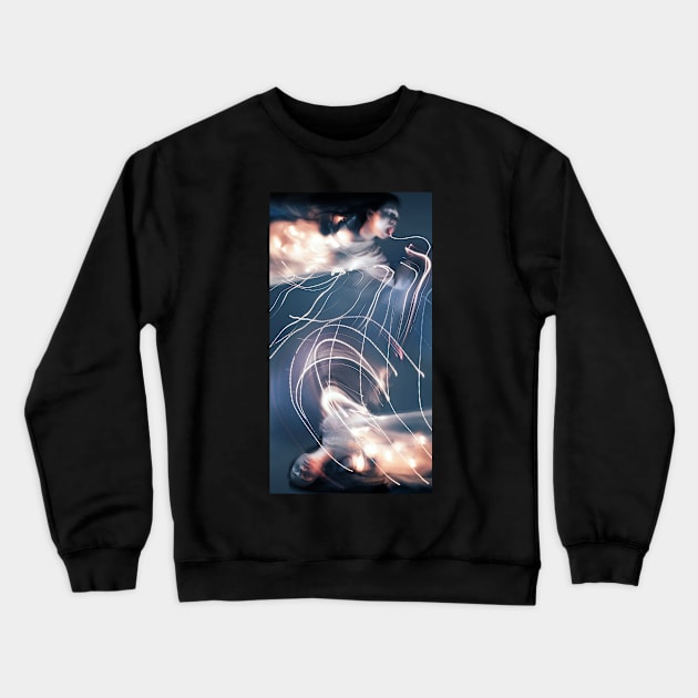 Space Crewneck Sweatshirt by lanzafame
